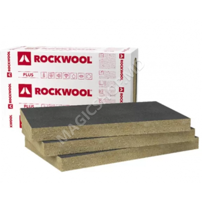 Минеральная вата ROCKWOOL VENTIROCK F PLUS 90 kg/m3 1000x600x100 mm